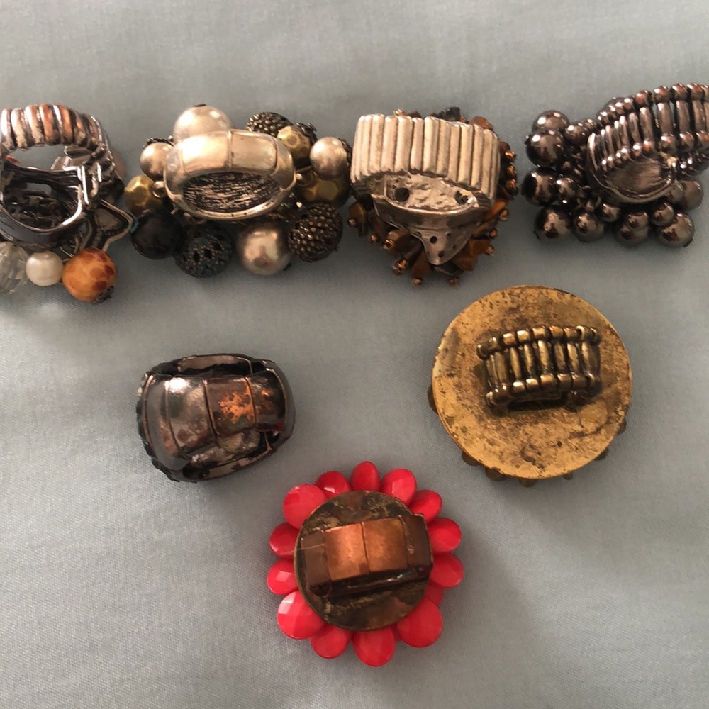 Assortment Stretch Rings (7) - Picture 7 of 7